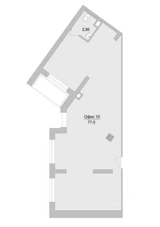 Офис в Свердловская область, Екатеринбург ул. Черкасская, 5к1 (77 м) - Фото 1