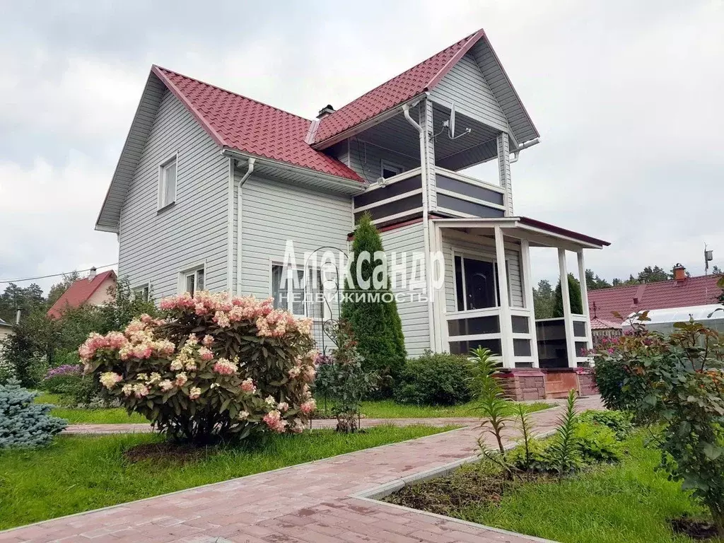 Дом в Ленинградская область, Приозерский район, Плодовское с/пос, пос. ... - Фото 1