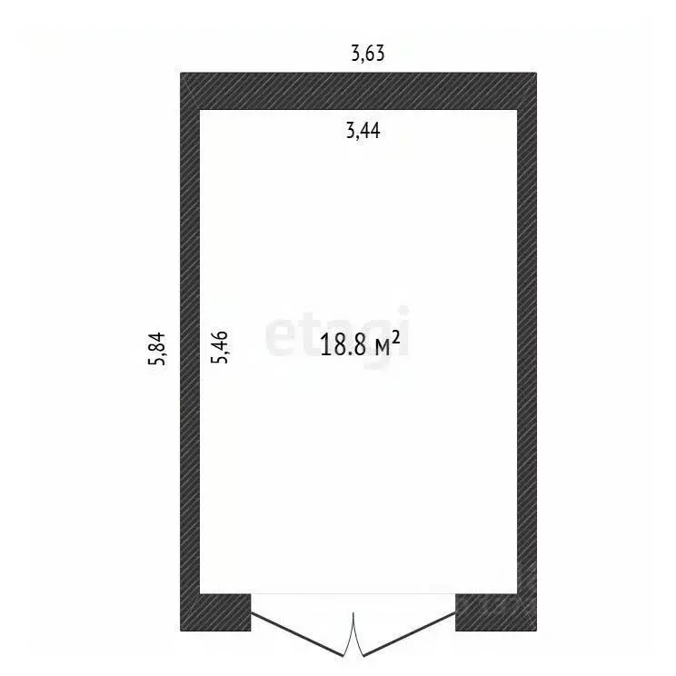 Гараж в Амурская область, Благовещенск Заводская ул., 4/2 (21 м) - Фото 2