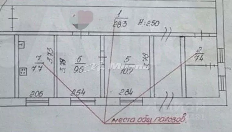 1-к кв. Крым, Сакский район, с. Орехово ул. Садовая, 13 (30.0 м) - Фото 2