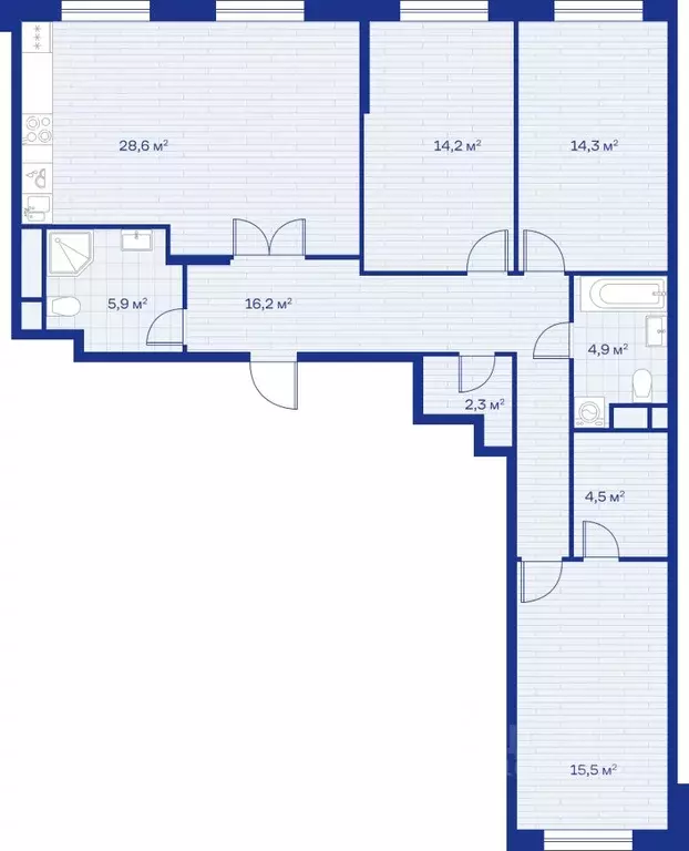 3-к кв. Московская область, Красногорск городской округ, д. Аристово  ... - Фото 1