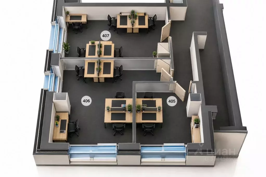 Офис в Москва ул. Академика Варги, 8К1 (64 м) - Фото 1