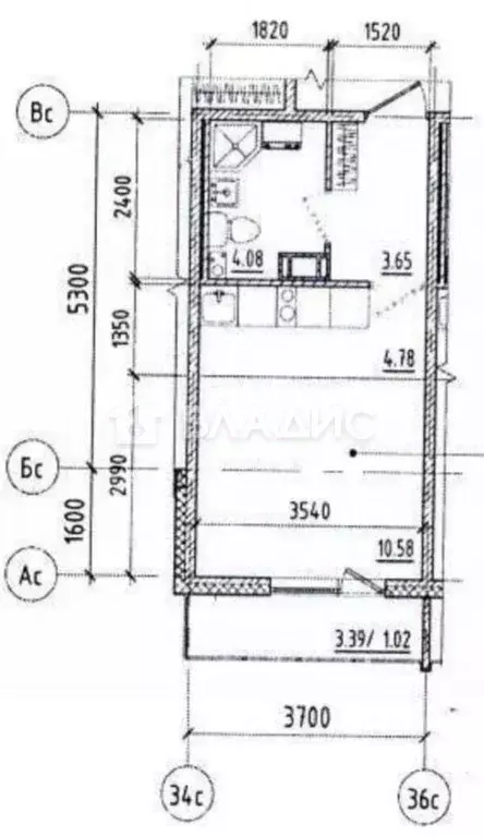 Студия Ленинградская область, Мурино Всеволожский район, ул. Графская, ... - Фото 2