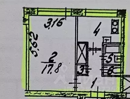 1-к кв. Санкт-Петербург Парашютная ул., 4 (32.2 м) - Фото 1