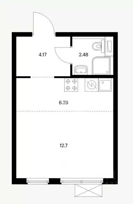 Студия Ленинградская область, Всеволожский район, Заневское городское ... - Фото 2