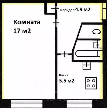 1-к кв. Санкт-Петербург Варшавская ул., 69 (31.0 м) - Фото 2