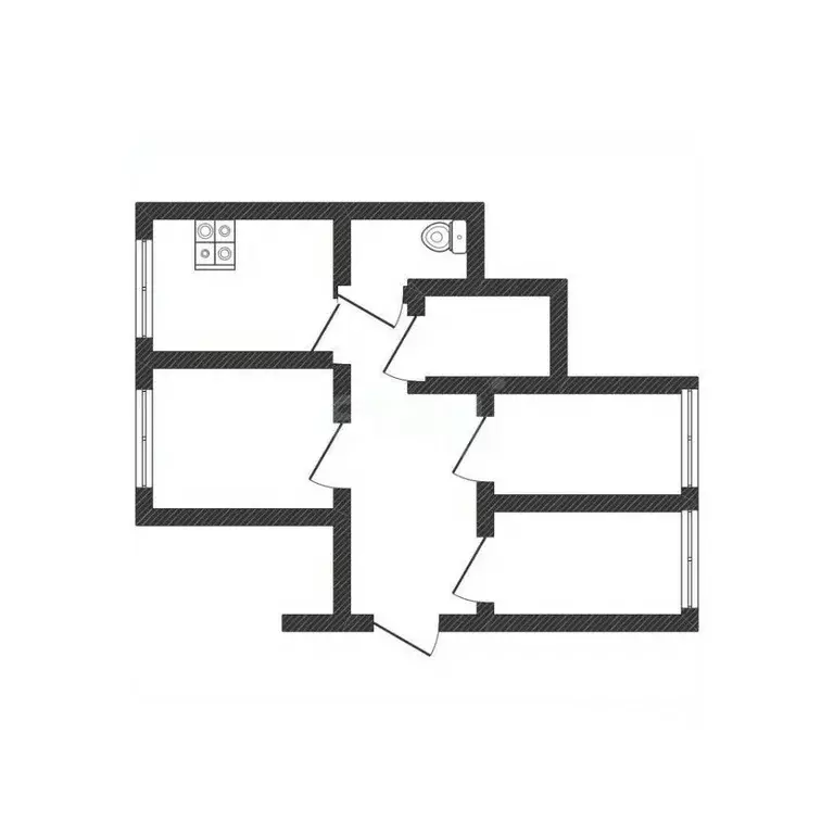 3-к кв. Тверская область, Тверь ул. Павлова, 12 (76.0 м) - Фото 1