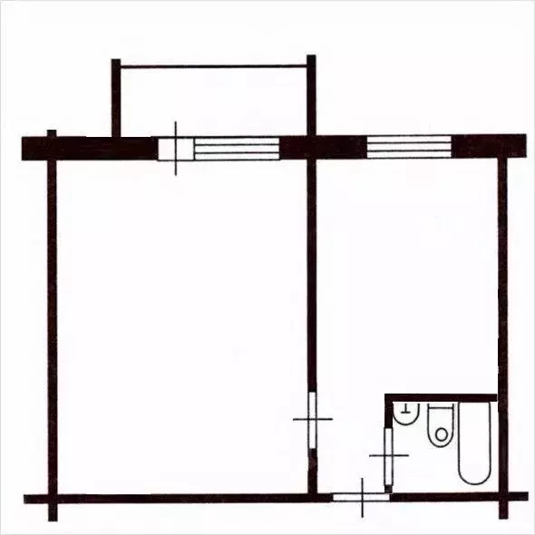 1-к кв. Кемеровская область, Новокузнецкий муниципальный округ, пос. ... - Фото 2