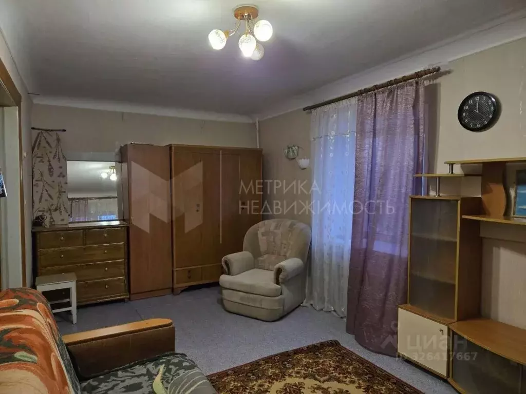 1-к кв. Тюменская область, Тюмень Жигулевская ул., 4 (31.0 м) - Фото 1