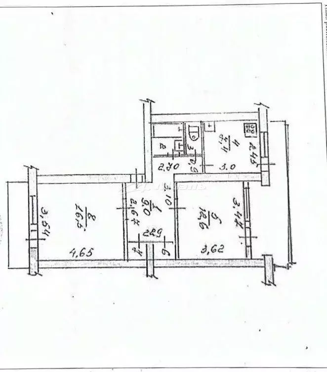 2-к кв. Крым, Бахчисарайский район, с. Верхоречье ул. Садовая, 6 (50.7 ... - Фото 2