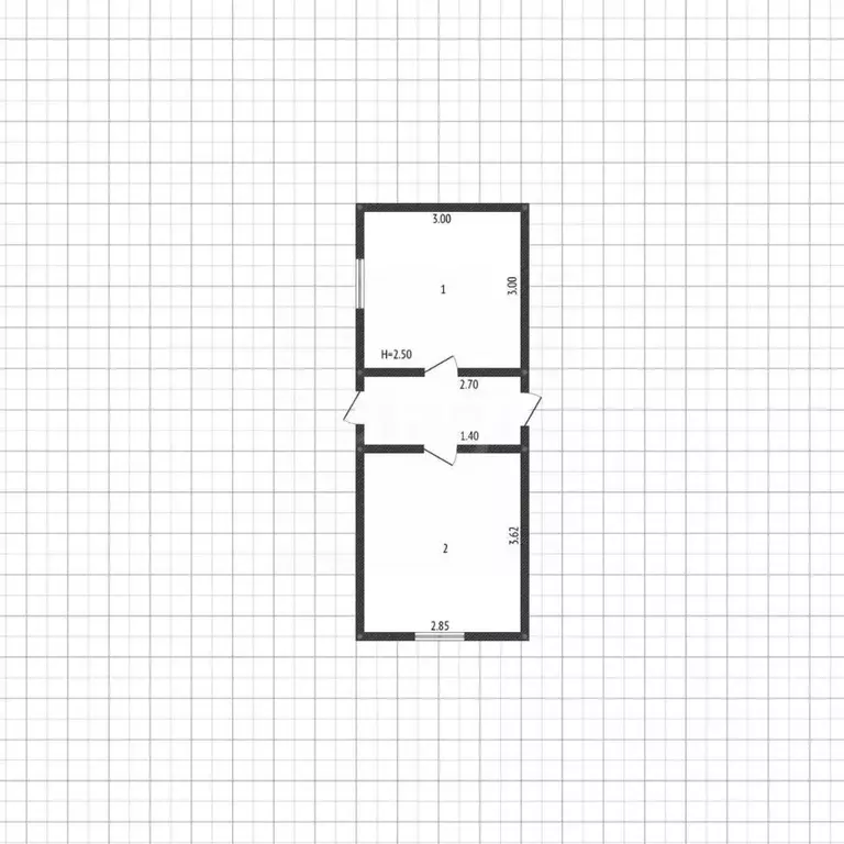 1-к кв. Белгородская область, Шебекинский муниципальный округ, с. ... - Фото 1