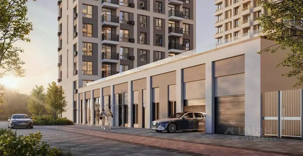 Гараж в Москва Квартал Герцена жилой комплекс, к2 (13 м) - Фото 2