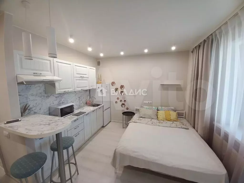 Квартира-студия, 22,7 м, 2/10 эт. - Фото 1