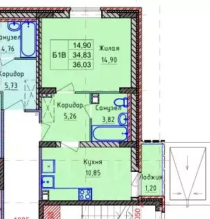 Студия Ярославская область, Ярославский муниципальный округ, пос. ... - Фото 2
