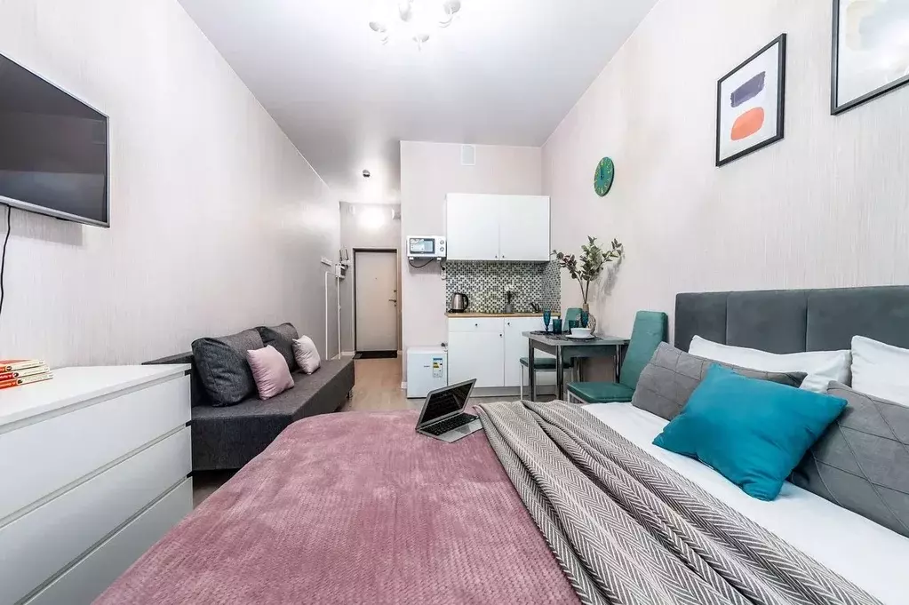 Студия Санкт-Петербург Пулковское ш., 14с6 (24.0 м) - Фото 1