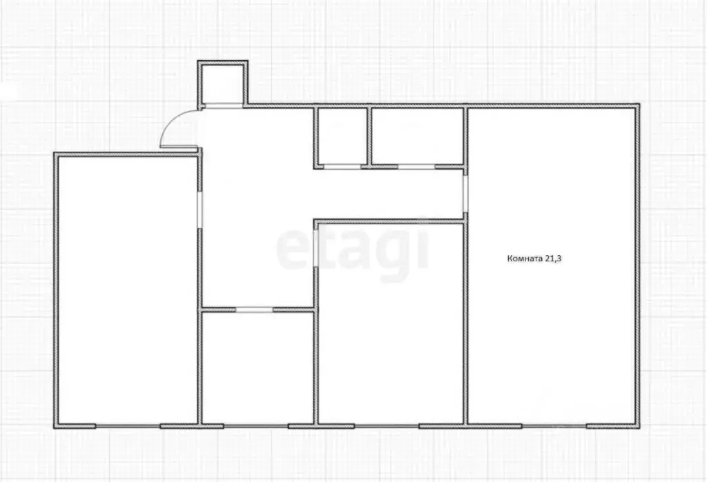 Комната Татарстан, Казань ул. Лядова, 8 (16.0 м) - Фото 2