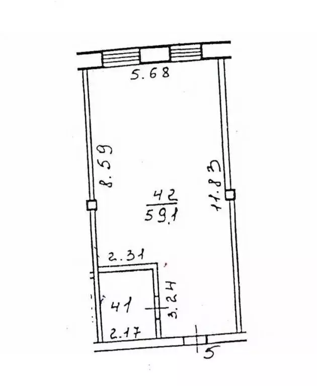 Офис в Коми, Сыктывкар Первомайская ул., 40 (66 м) - Фото 2