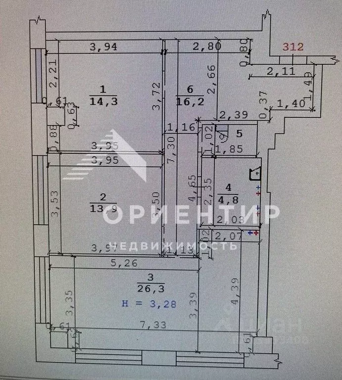 Офис в Свердловская область, Екатеринбург ул. Радищева, 41 (77 м) - Фото 1