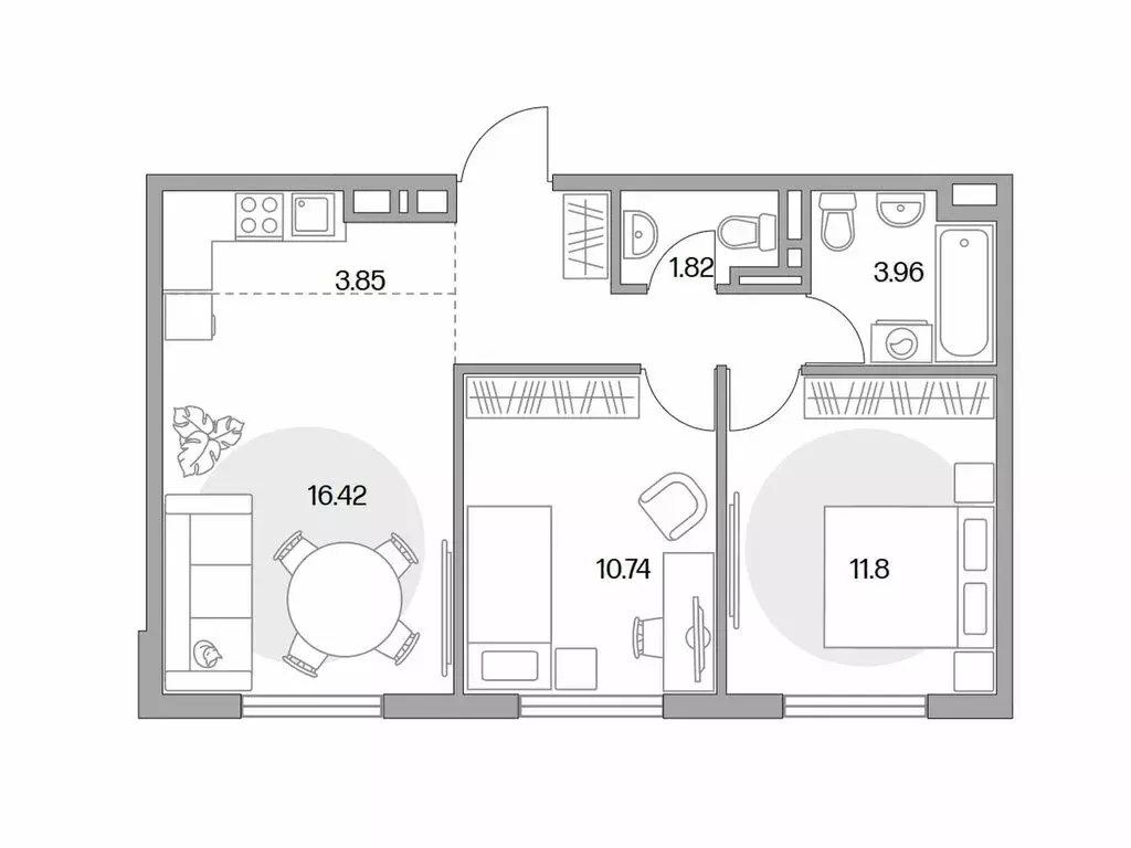 3-комнатная квартира: Московская область, городской округ Красногорск, ... - Фото 1