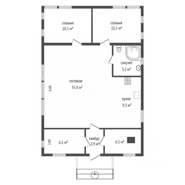 Дом в Московская область, Раменский муниципальный округ, д. Морозово ... - Фото 2