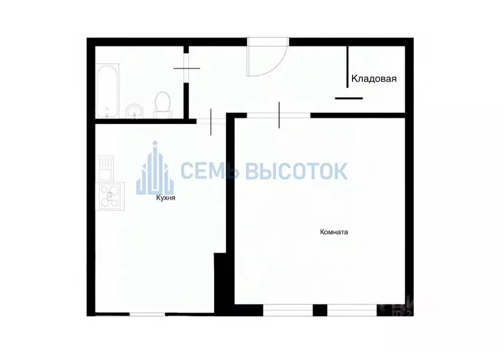 1-к кв. Московская область, Подольск ул. Генерала Стрельбицкого, 9 ... - Фото 2