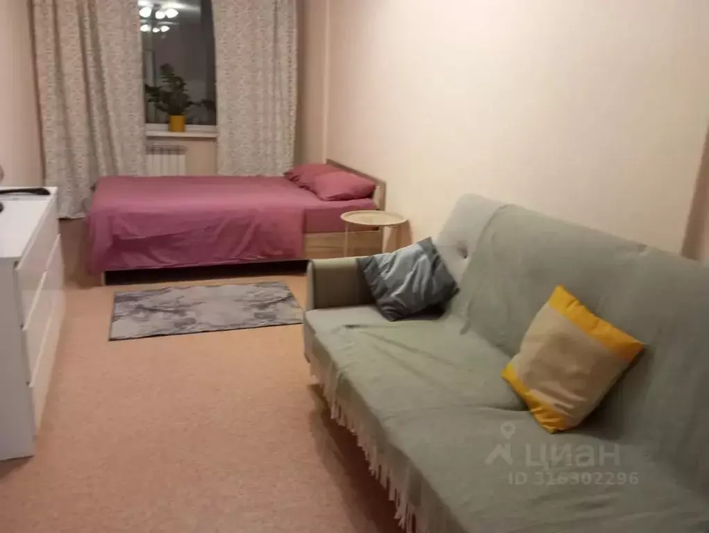 1-к кв. Томская область, Томск Большая Подгорная ул., 87блок7 (40.0 м) - Фото 0