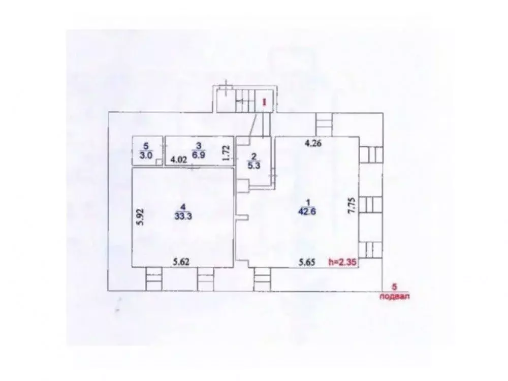 Помещение свободного назначения в Москва Новая Басманная ул., 20С5 ... - Фото 2