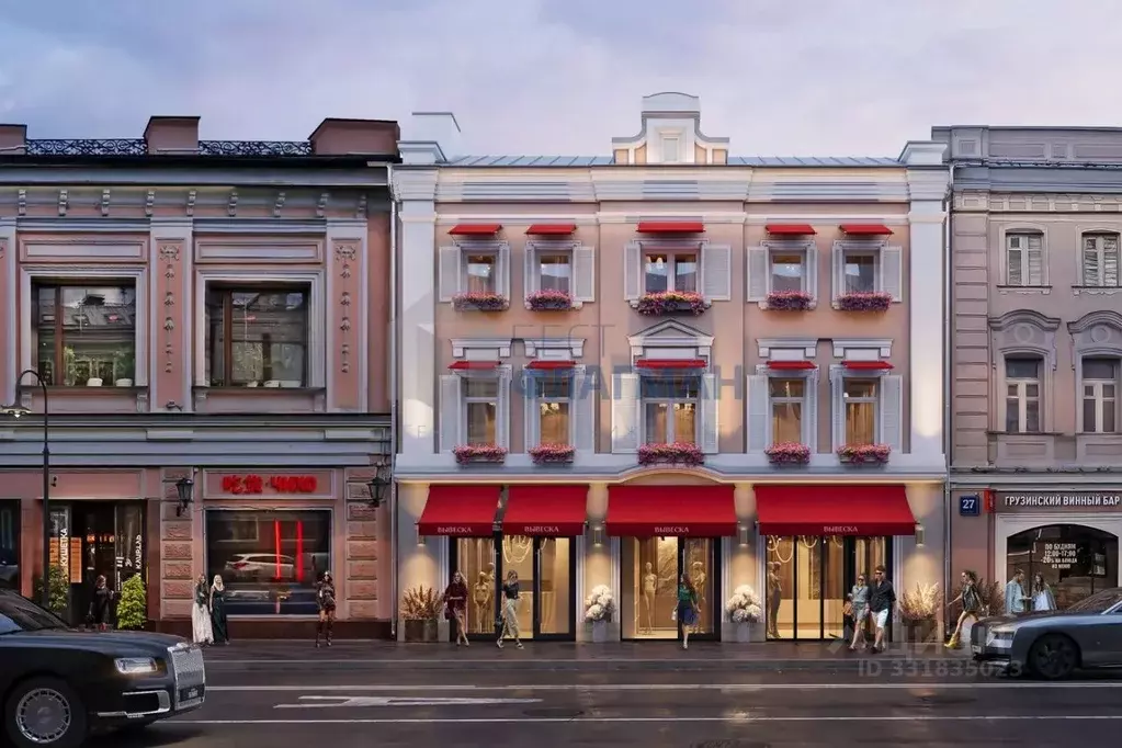 Помещение свободного назначения в Москва Большой Сухаревский пер., ... - Фото 1