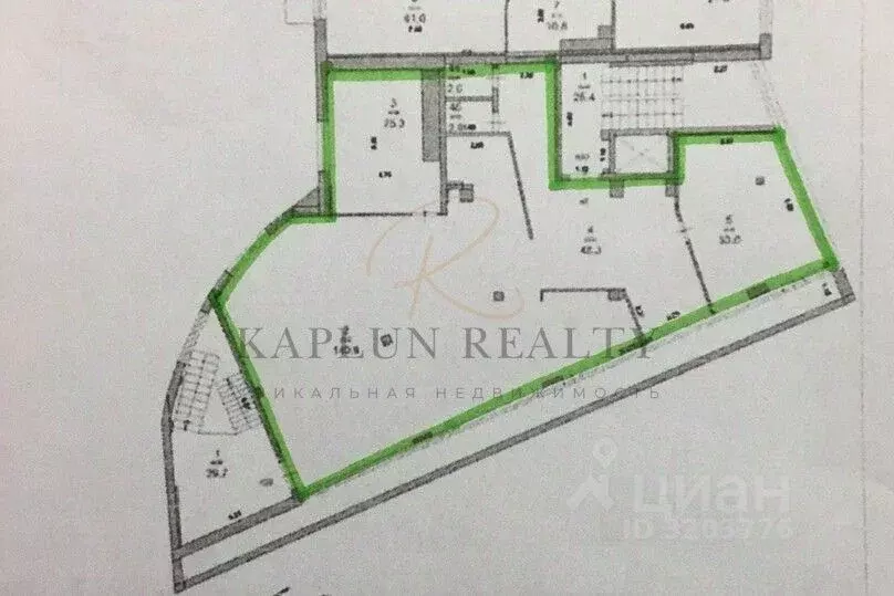 Офис в Нижегородская область, Нижний Новгород ул. Ульянова, 7 (253 м) - Фото 2