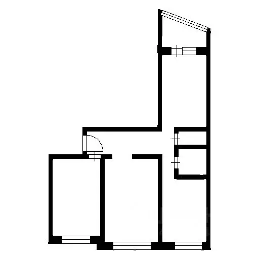3-к кв. Новосибирская область, Новосибирск Ельцовская ул., 1 (66.0 м) - Фото 2