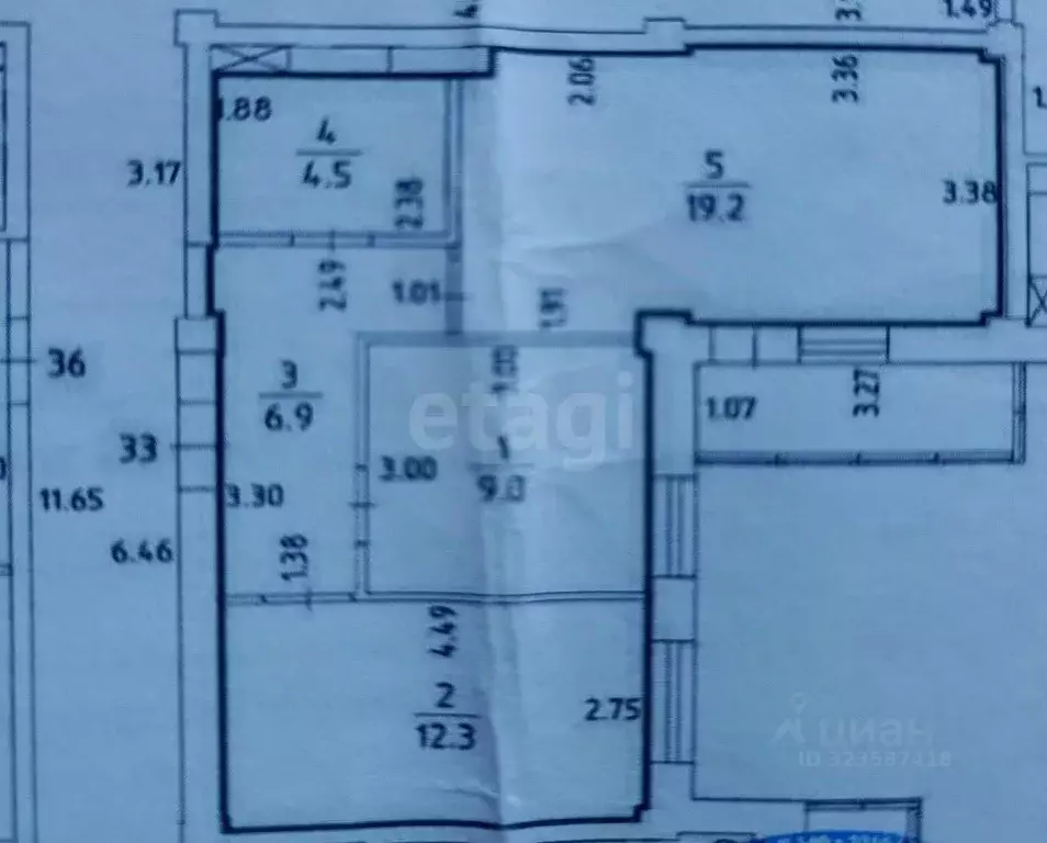 2-к кв. Пермский край, Пермь Белозерская ул., 30 (51.9 м) - Фото 2