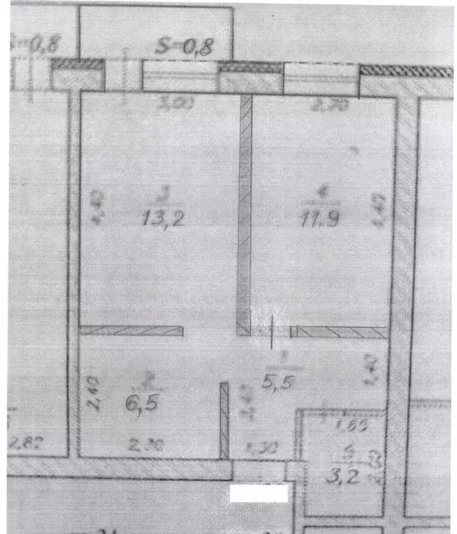 2-к кв. Хабаровский край, Хабаровск Моряков-Амурцев кв-л,  (40.3 м) - Фото 2