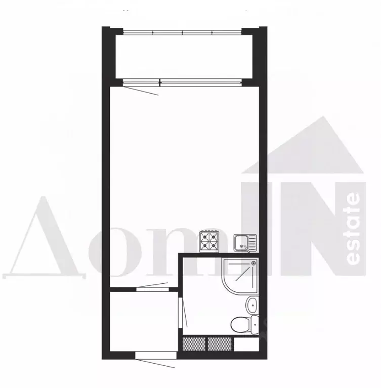 Студия Ленинградская область, Мурино Всеволожский район, ул. Графская, ... - Фото 2