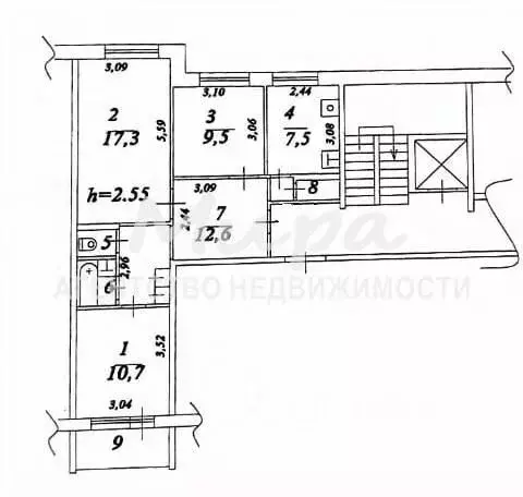 Комната Московская область, Дзержинский Томилинская ул., 23 (9.5 м) - Фото 1