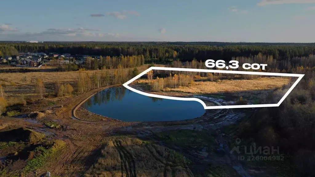 Участок в Ленинградская область, Выборгский район, Первомайское с/пос, ... - Фото 1