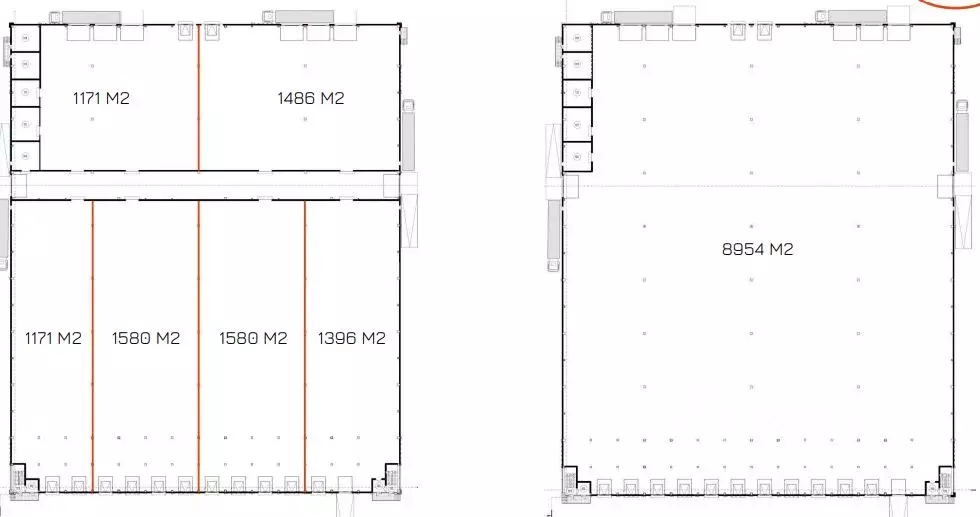 Склад в Московская область, Одинцово Акуловская ул., 23с22 (8954 м) - Фото 1