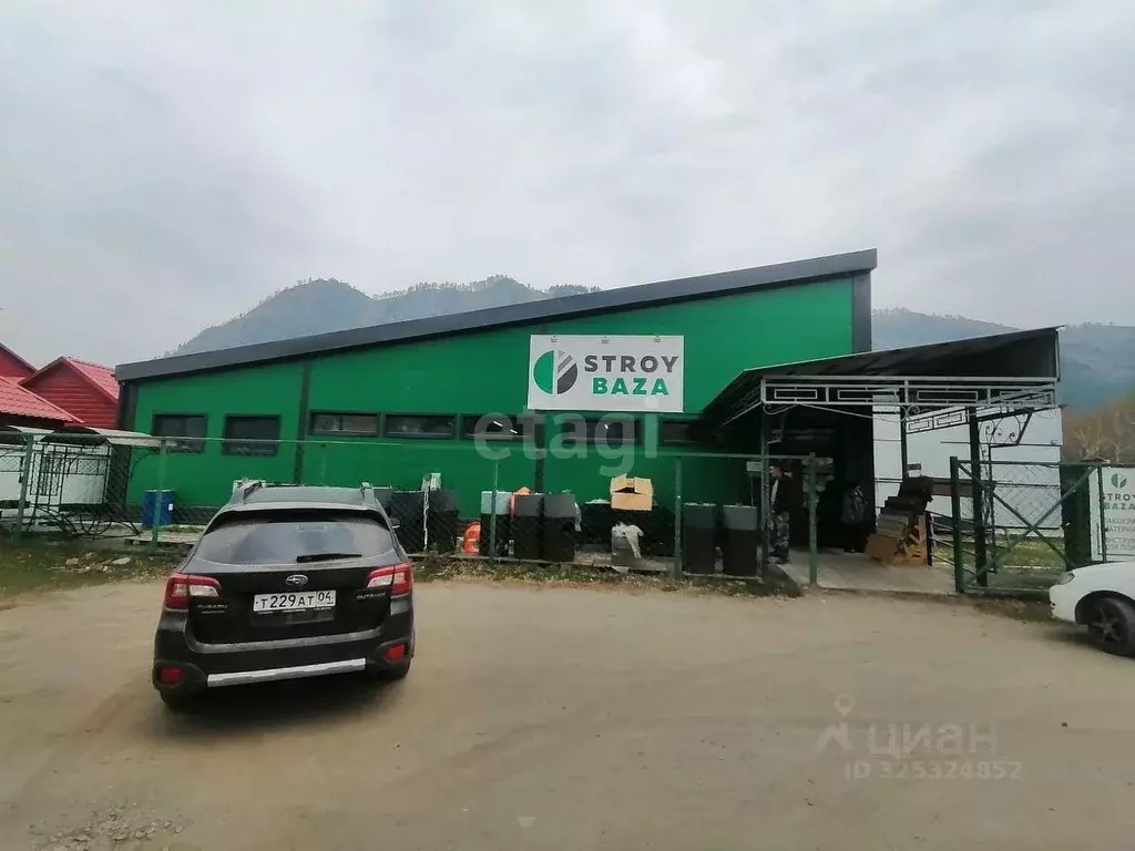 Торговая площадь в Алтай, Чемальский район, с. Чемал Чемальская ул. ... - Фото 1