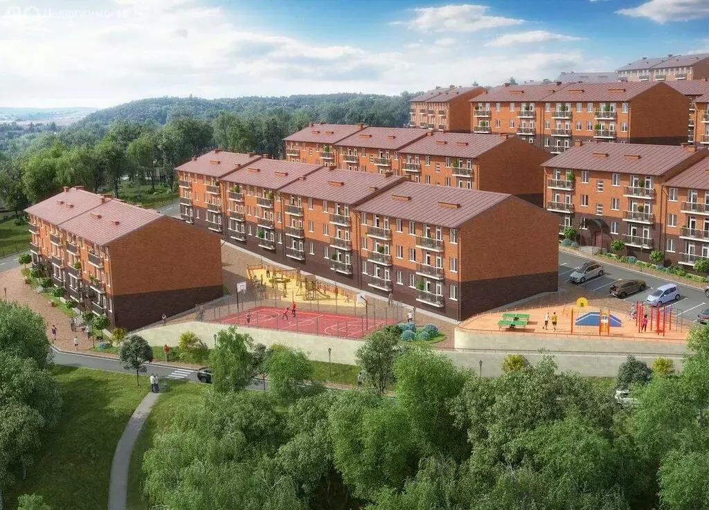 Квартира-студия: территория Цемдолина, Парковая улица, 32к62 (23.5 м) - Фото 1