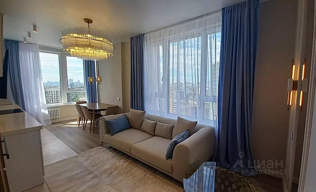 3-к кв. Москва ул. Крузенштерна, 4 (68.0 м) - Фото 1