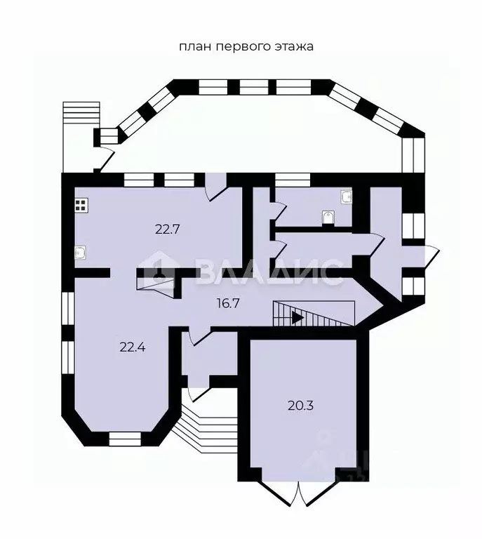 Дом в Владимирская область, Собинка Центральная ул. (230 м) - Фото 2