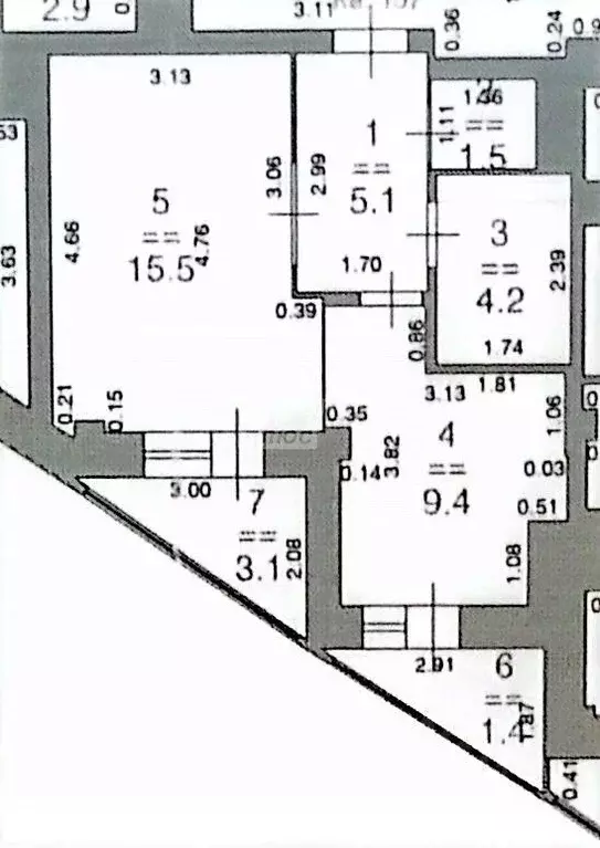 1-к кв. Нижегородская область, Нижний Новгород ул. Сергея Акимова, 25А ... - Фото 2