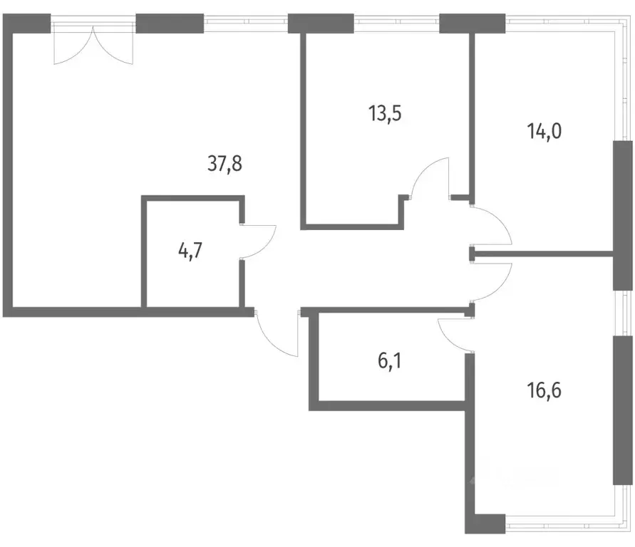 3-к кв. Ленинградская область, Ломоносовский район, Аннинское ... - Фото 1