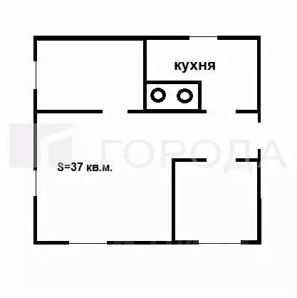 Дом в Кемеровская область, Новокузнецк Стахановская ул., 6 (38 м) - Фото 1
