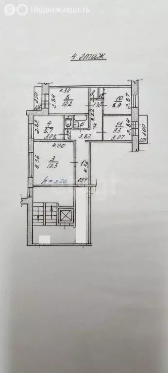 4-комнатная квартира: Абакан, Советская улица, 136 (78.1 м) - Фото 0