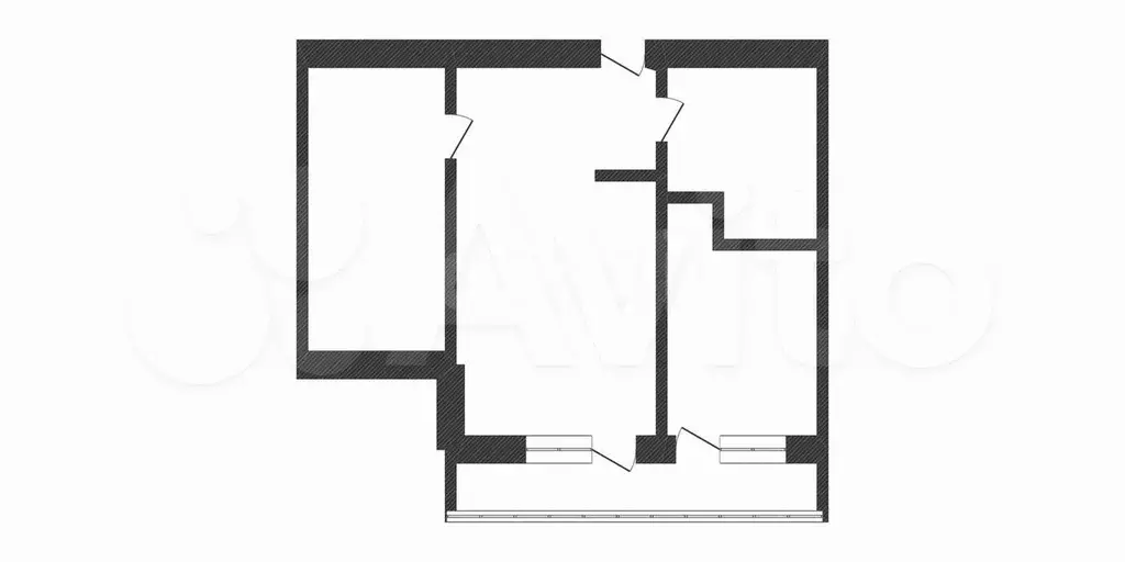 2-к. квартира, 57,8 м, 7/9 эт. - Фото 0