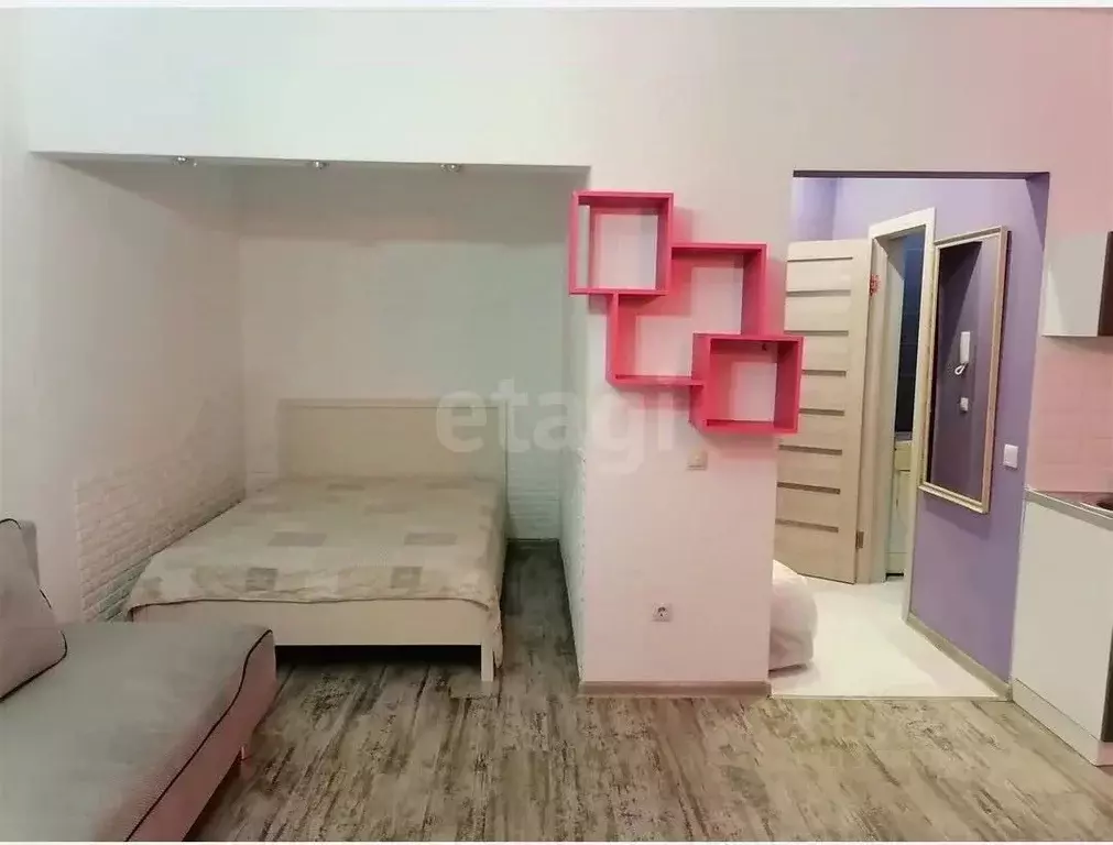 Студия Тюменская область, Тюмень Полевая ул., 105к2 (34.1 м) - Фото 0