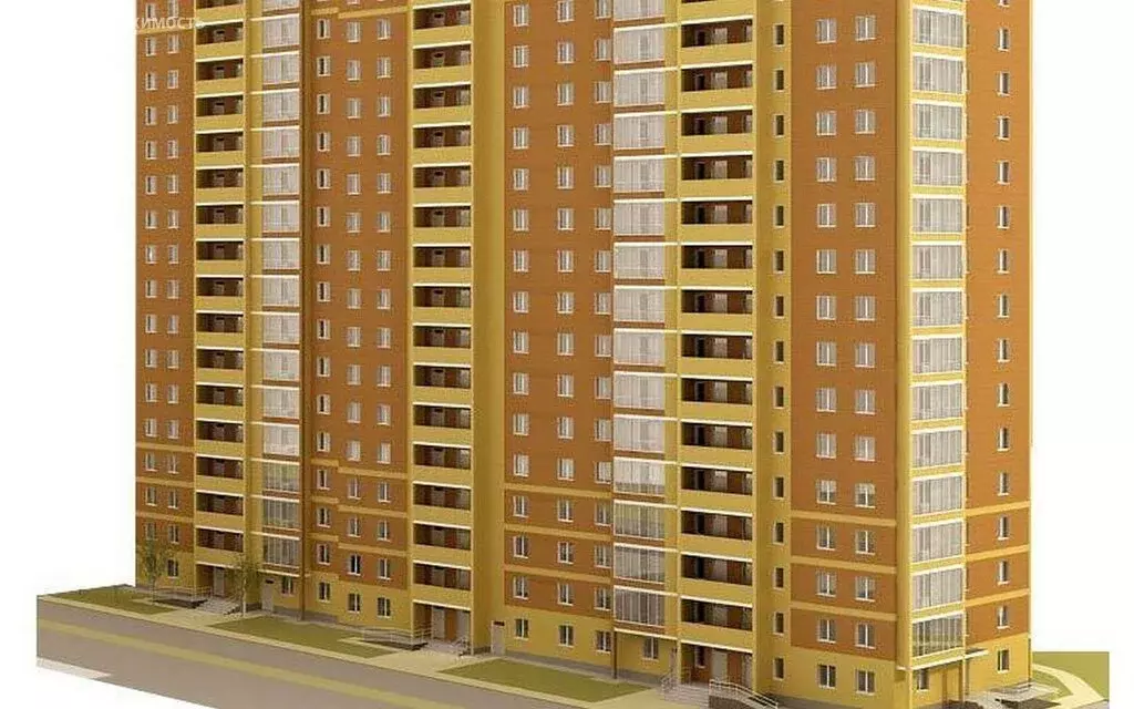 1-комнатная квартира: Пермь, Холмогорская улица, 4Б (31.9 м) - Фото 1