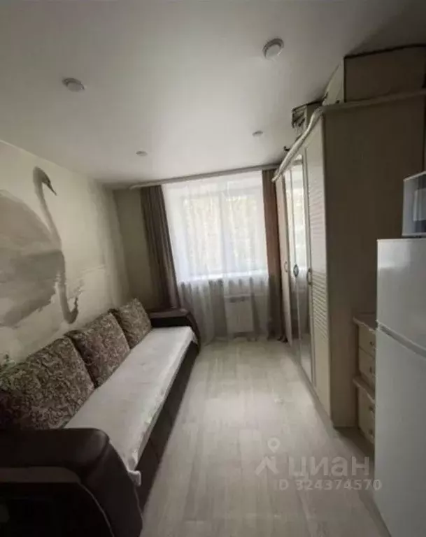 Комната Иркутская область, Иркутск ул. Пушкина, 13 (11.9 м) - Фото 1