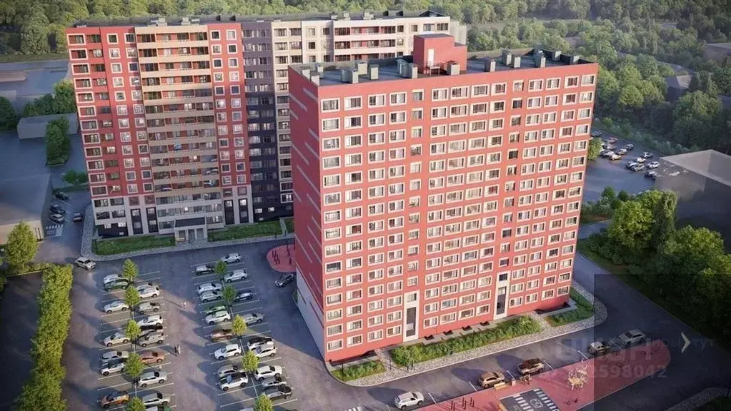 Студия Воронежская область, Воронеж Цимлянская ул., 10Г (20.21 м) - Фото 2