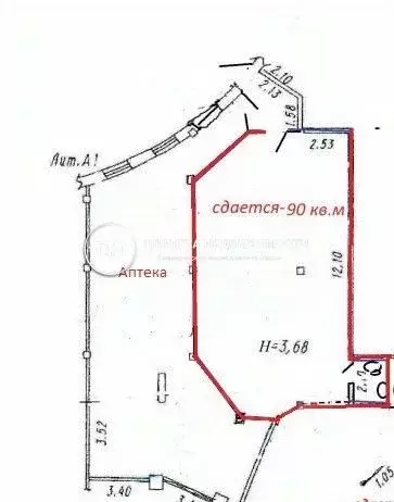 Помещение свободного назначения в Омская область, Омск просп. ... - Фото 2